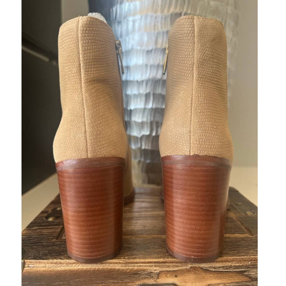 Vince Camuto Paitrilla Booties in Tan - Picture 7 of 9